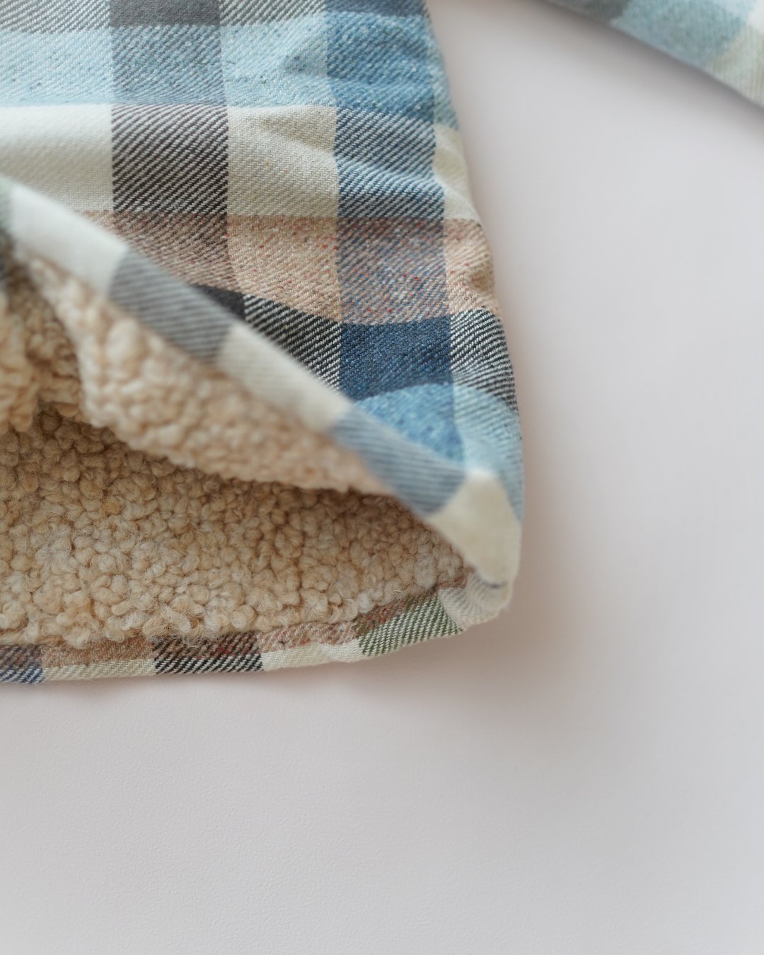 mebi★ブロックチェックジャケットコート(2A~6A)の画像