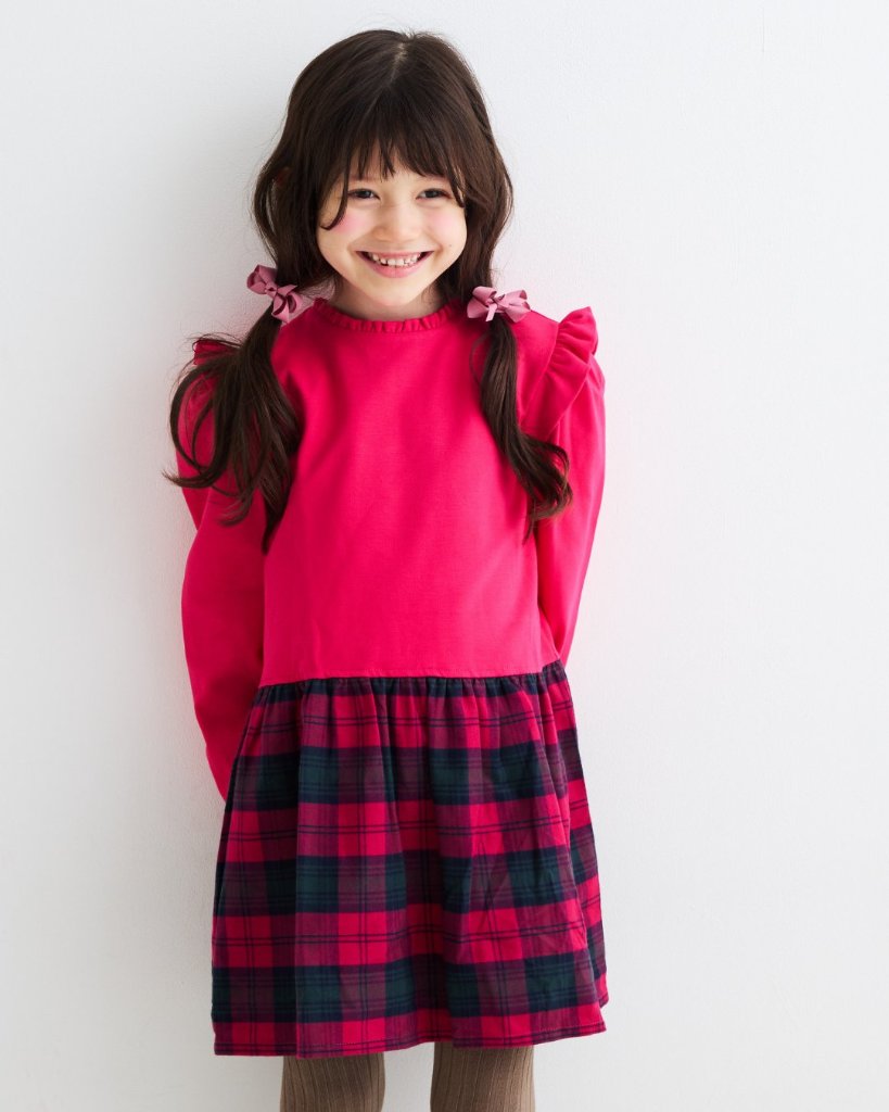 FinaEjerique★フューシャコンビドレス(2A~10A)の画像