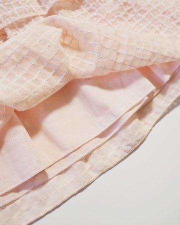 FinaEjerique★ベビーピンクベルベットシフォンドレス(4A~10A)の画像