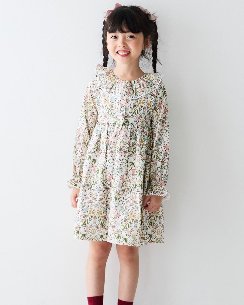 MICHELL×Pukatuka★Tapestry リバティドレス(2A~10A)の画像