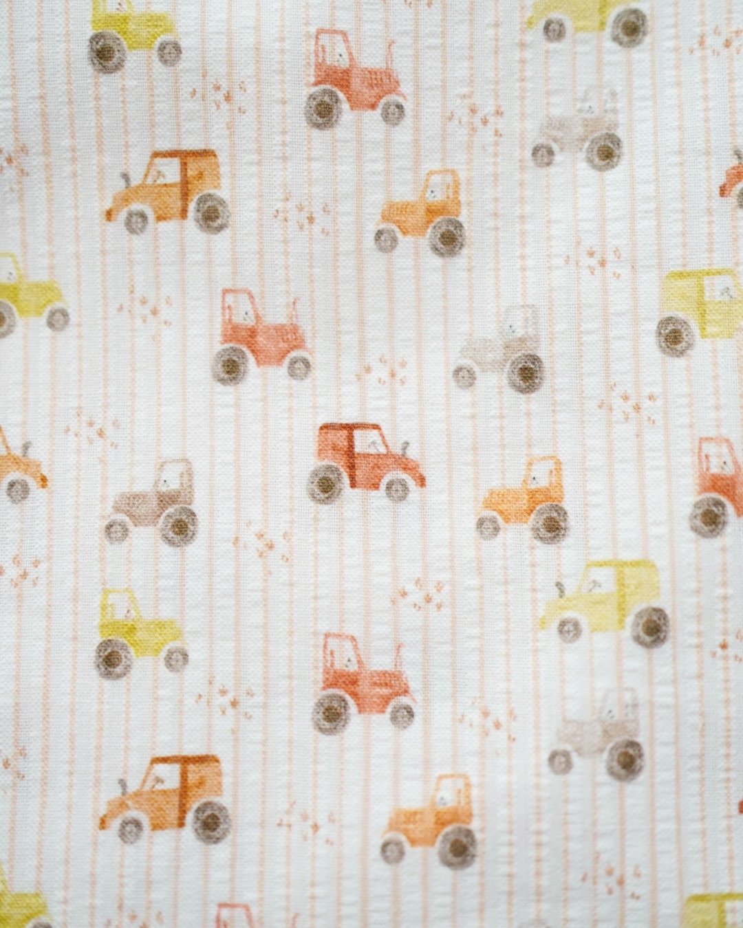 pi&pa★トラクターボーイズシャツ(12m~10A)の画像