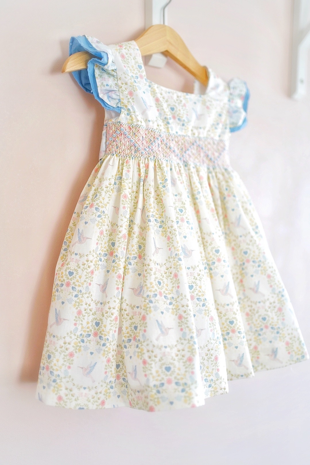 【Left/3A&4A】pi&pa★Lilibethスモッキングドレス(2A~10A)の画像