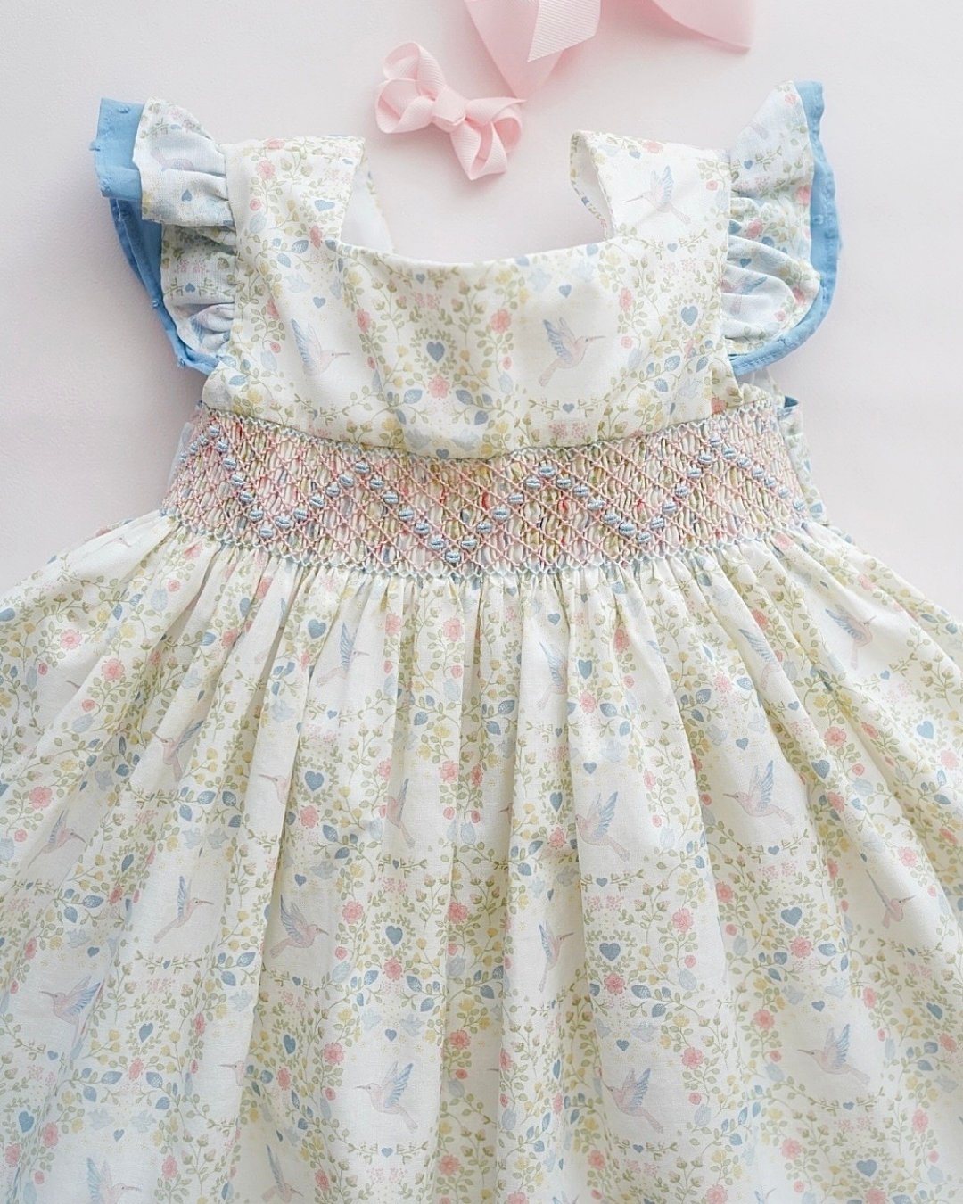 【Left/3A&4A】pi&pa★Lilibethスモッキングドレス(2A~10A)の画像