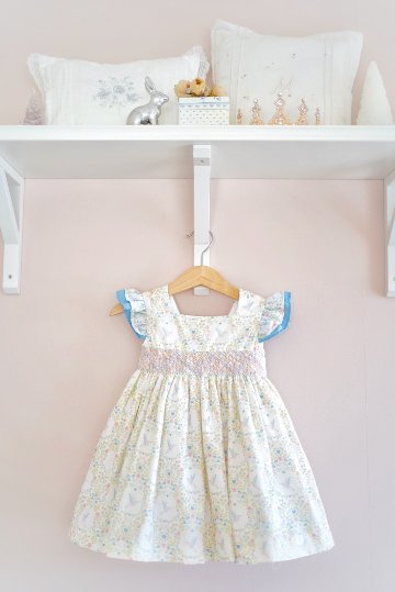 【Left/3A&4A】pi&pa★Lilibethスモッキングドレス(2A~10A)の画像