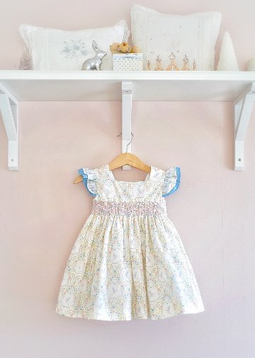 【Left/3A&4A】pi&pa★Lilibethスモッキングドレス(2A~10A)の画像