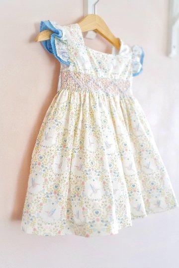 【Left/3A&4A】pi&pa★Lilibethスモッキングドレス(2A~10A)の画像