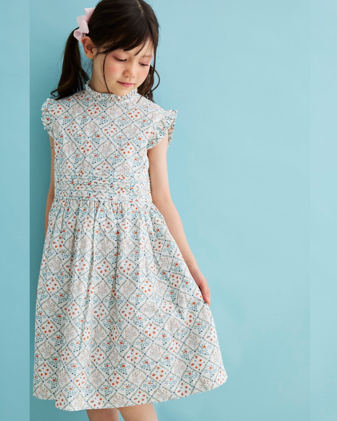 pi&pa★DAFNEタックドレス(2A~10A)の画像