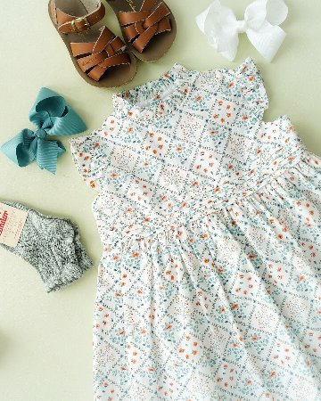 pi&pa★DAFNEタックドレス(2A~10A)の画像