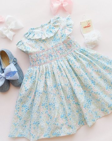 【Left/2A&4A&8A】pi&pa★Vivianaスモッキングドレス(2A~10A)の画像