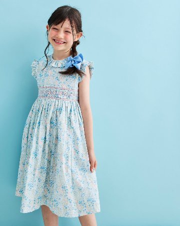 【Left/2A&4A&8A】pi&pa★Vivianaスモッキングドレス(2A~10A)の画像