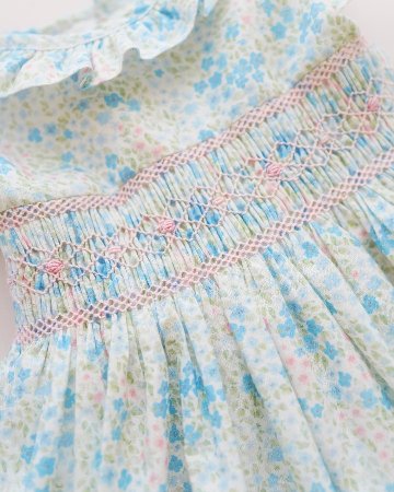 【Left/2A&4A&8A】pi&pa★Vivianaスモッキングドレス(2A~10A)の画像