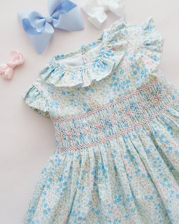 【Left/2A&4A&8A】pi&pa★Vivianaスモッキングドレス(2A~10A)の画像