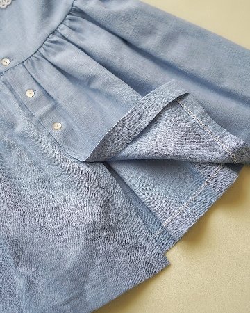 FinaEjerique★ギピュールレースブルードレス(12m~4A)の画像