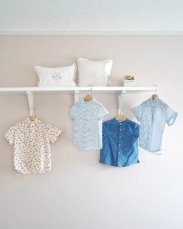 FinaEjerique★インディゴスラブシャツ(12m~10A)の画像