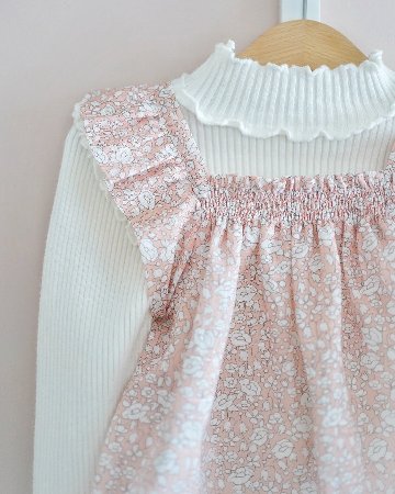 FinaEjerique★アプリコットフラワーブラウス(2A~10A)の画像