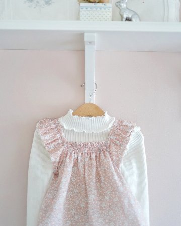 FinaEjerique★アプリコットフラワーブラウス(2A~10A)の画像