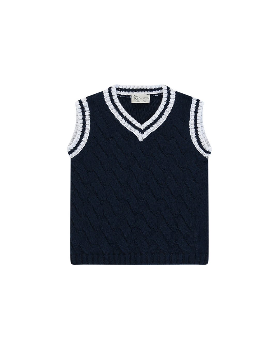 JOMilano★ポロケーブルベスト(2y~10A)の画像