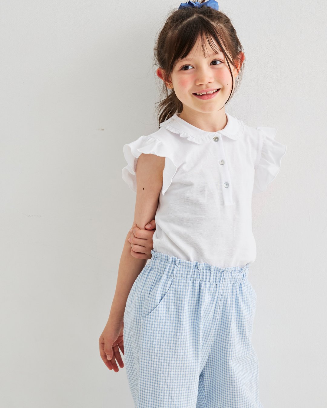 JOMilano★フリルポロカットソー(2y~10y)の画像