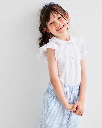 JOMilano★フリルポロカットソー(2y~10y)の画像