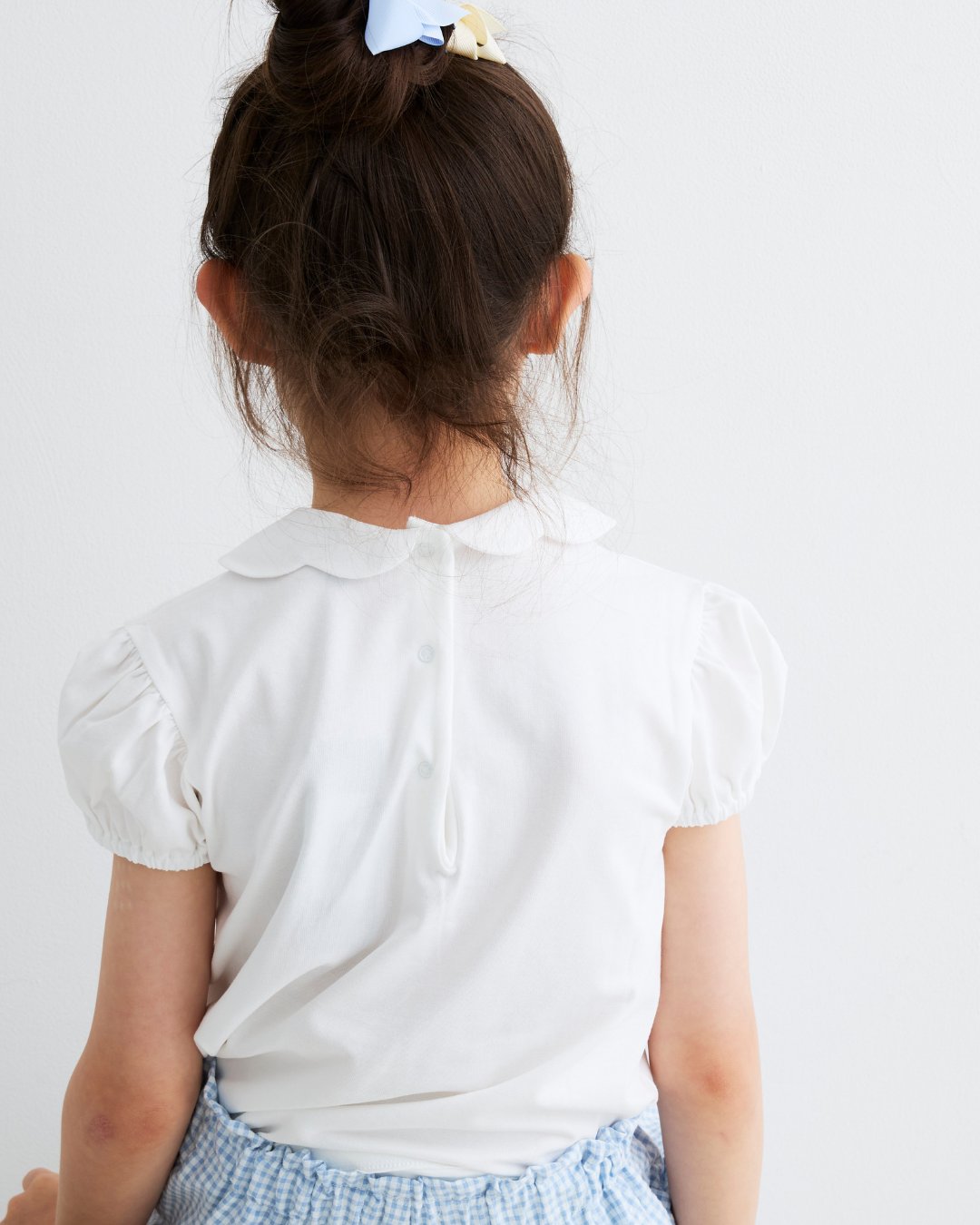 JOMilano★スカラップ半袖ジャージーカットソー(2y~10y)の画像