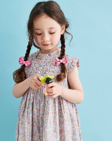 【Left/3A&4A】pi&pa★CAROLINAシャーリングドレス(3A~10A)の画像