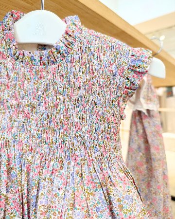 【Left/3A&4A】pi&pa★CAROLINAシャーリングドレス(3A~10A)の画像