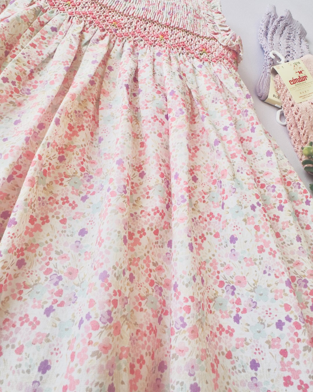 pi&pa★AUDREYスモッキングドレス(3A~10A)の画像