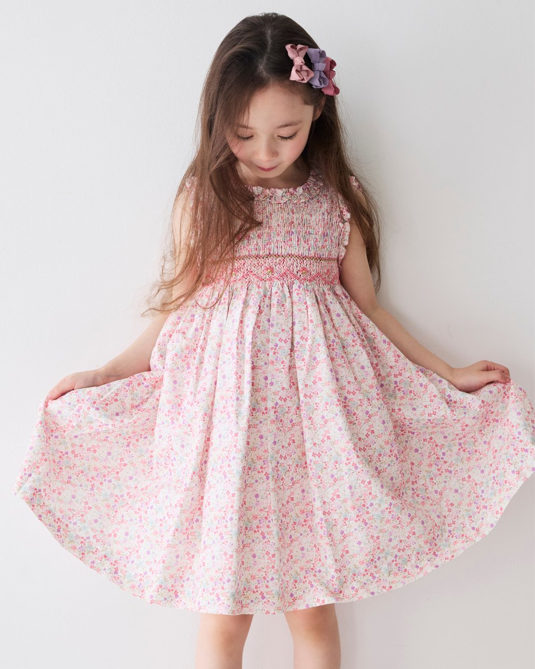 pi&pa★AUDREYスモッキングドレス(3A~10A)の画像