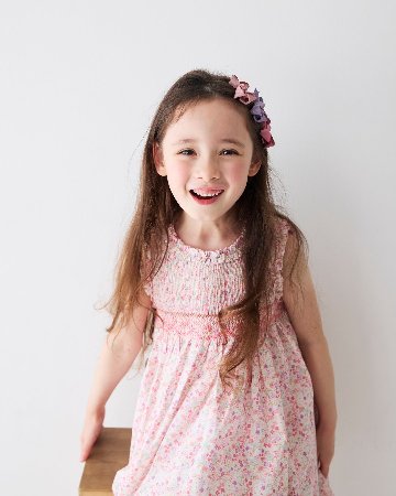 pi&pa★AUDREYスモッキングドレス(3A~10A)の画像