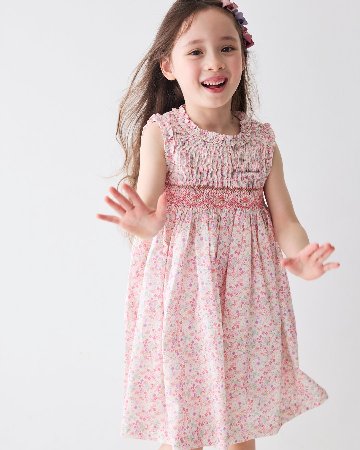pi&pa★AUDREYスモッキングドレス(3A~10A)の画像