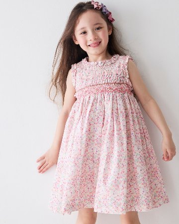 pi&pa★AUDREYスモッキングドレス(3A~10A)の画像