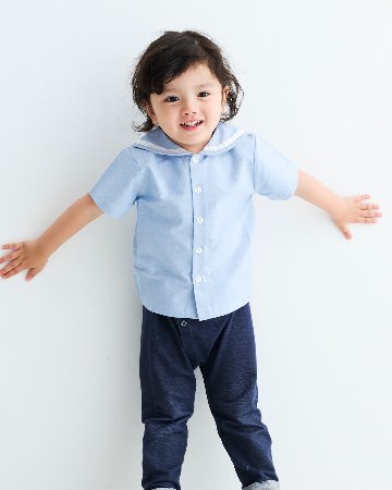 RachelRiley★OXFORDセーラーシャツ(3y~10y)の画像