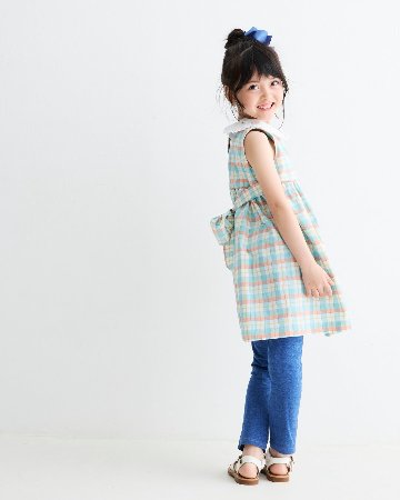 MICHELL×Pukatuka★サマーギンガムチェックドレス(3A~10A)の画像