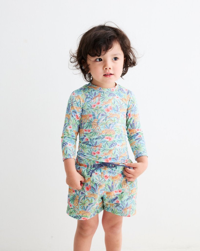 MICHELL×Pukatuka★Safari-Boys SwimWearSet(2A~10A)の画像