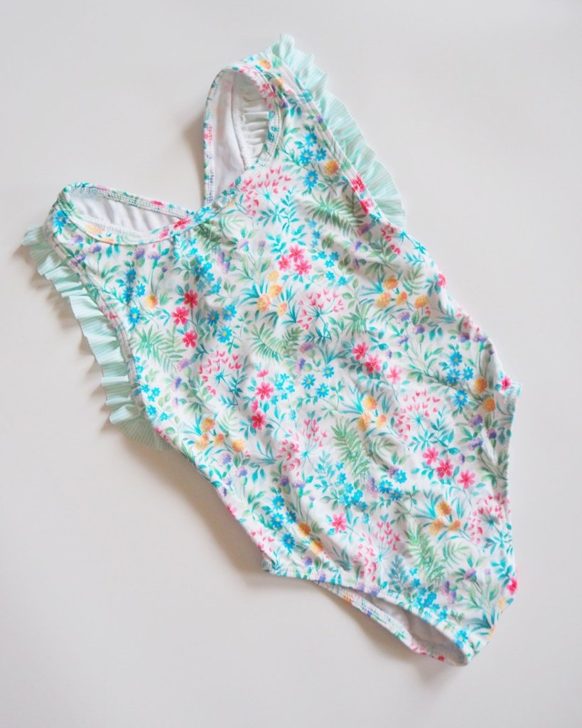 MICHELL×Pukatuka★SummerFloral-Swimwear(2A~10A)の画像