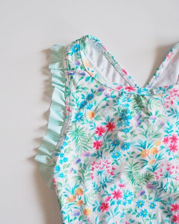 MICHELL×Pukatuka★SummerFloral-Swimwear(2A~10A)の画像