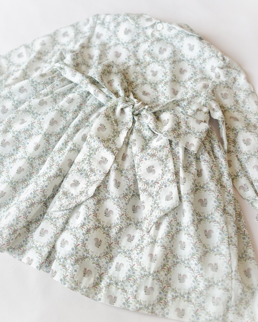 【LAST ONE/4A】pi&pa★Squirrelスモッキングドレス(2A~10A)の画像