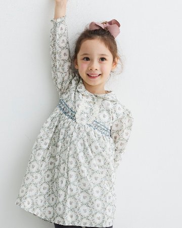 【LAST ONE/4A】pi&pa★Squirrelスモッキングドレス(2A~10A)の画像