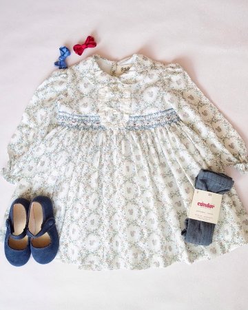 pi&pa★Squirrelスモッキングドレス(2A~10A)の画像