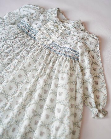 【LAST ONE/4A】pi&pa★Squirrelスモッキングドレス(2A~10A)の画像