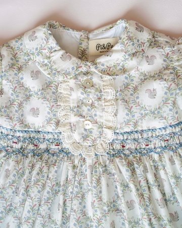 【LAST ONE/4A】pi&pa★Squirrelスモッキングドレス(2A~10A)の画像