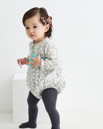 【LAST ONE/18m】pi&pa★Squirrelスモッキングロンパース(12m~18m)の画像