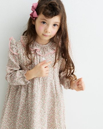 pi&pa★Jimenaピンクタックドレス(2A~10A)の画像