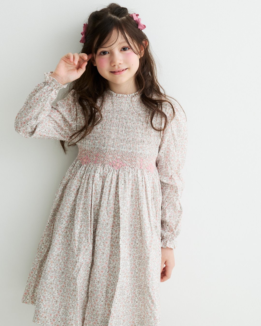 pi&pa★Esmeraldaスモッキングドレス(2A~10A)の画像