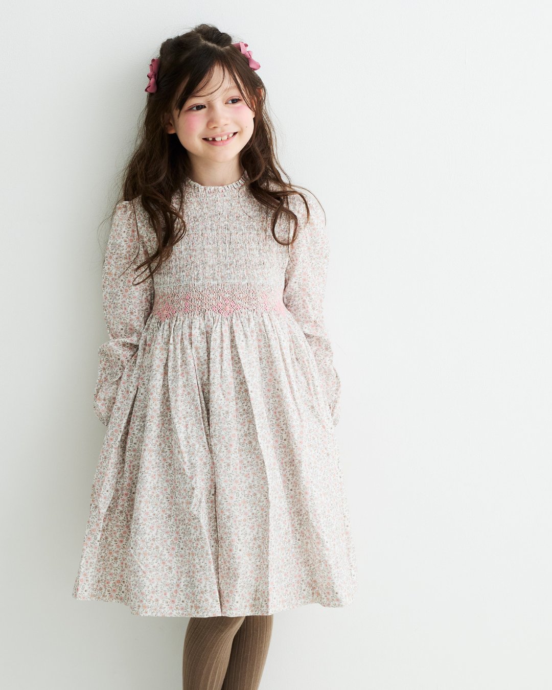 pi&pa★Esmeraldaスモッキングドレス(2A~10A)の画像