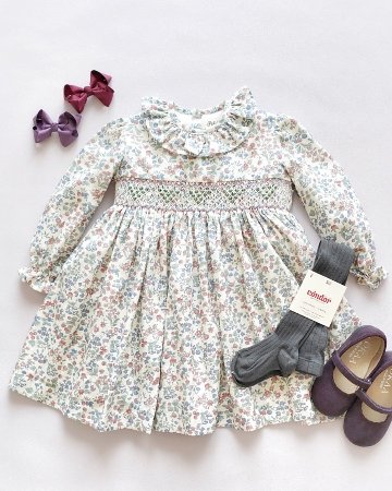 pi&pa★Valeriaスモッキングドレス(2A~10A)の画像