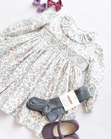 pi&pa★Valeriaスモッキングドレス(2A~10A)の画像