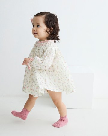 pi&pa★Bunniesハンドスモッキングビショップドレス(12m~3A)の画像