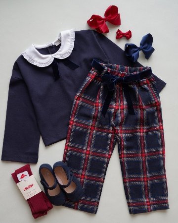 JOMilano★スコティッシュガールズパンツ(3A~10A)の画像