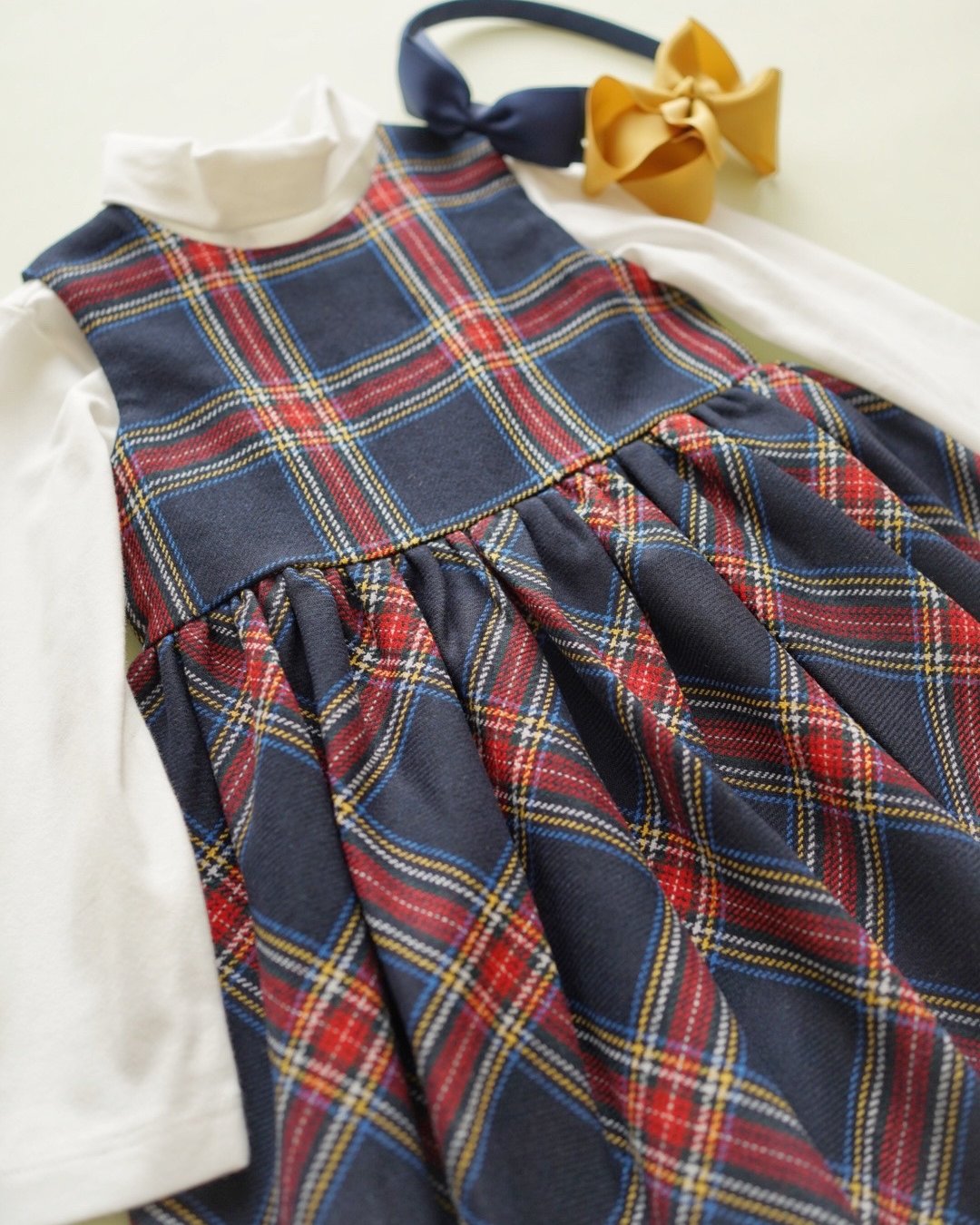 JOMilano★スコティッシュガールズドレス(2A~10A)の画像